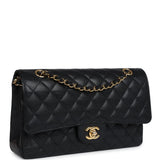 Chanel Medium Classic Double Flap Black Caviar Gold Hardware