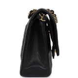 Chanel Medium Classic Double Flap Black Caviar Gold Hardware