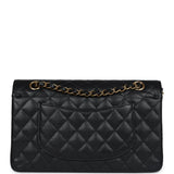 Chanel Medium Classic Double Flap Black Caviar Gold Hardware