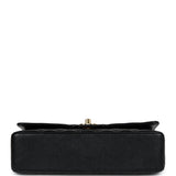 Chanel Medium Classic Double Flap Black Caviar Gold Hardware