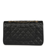Chanel Medium Classic Double Flap Black Caviar Gold Hardware