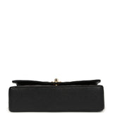 Chanel Medium Classic Double Flap Black Caviar Gold Hardware