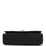 Chanel Medium Classic Double Flap Bag Black Caviar Gold Hardware