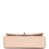 Chanel Medium Classic Double Flap Light Beige Caviar Light Gold Hardware