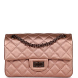 Chanel Mini Reissue 224 2.55 Flap Rose Gold Calfskin Rose Gold Hardware