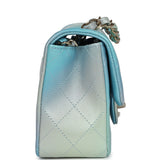 Chanel Mini Rectangular Flap Bag Iridescent Ombre Lambskin Light Gold Hardware