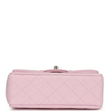 Chanel Mini Rectangular Flap Light Pink Lambskin Light Gold Hardware