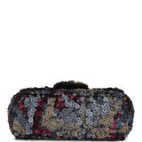 Chanel Limited Edition Extra Mini Flap Bag Multicolor Sequin Ruthenium Hardware