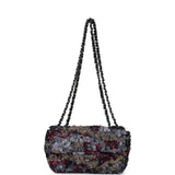 Chanel Limited Edition Extra Mini Flap Bag Multicolor Sequin Ruthenium Hardware