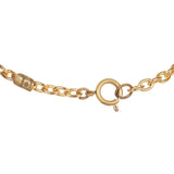 Chanel Vintage 24K Gold Plated Multi Charm CC Logo Necklace
