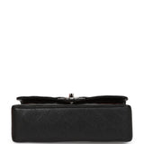 Chanel Small Classic Double Flap Black Caviar Silver Hardware