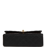 Chanel Small Classic Double Flap Black Caviar Gold Hardware