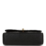 Chanel Small Classic Double Flap Black Caviar Gold Hardware
