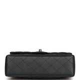 Chanel Small Classic Double Flap Bag SO Black Iridescent Lambskin Black Hardware