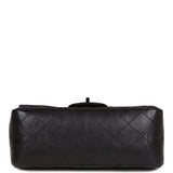 Chanel Mini Reissue 224 2.55 Flap So Black Aged Calfskin Black Hardware