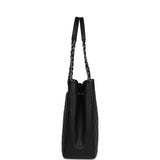 Chanel Timeless Tote Bag Black Caviar Silver Hardware