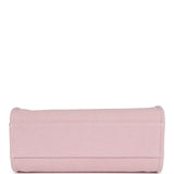 Chanel Small Deauville Shopping Tote Light Pink Canvas Light Gold Hardware