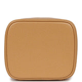 Chanel Vintage Vanity Dark Beige Caviar Gold Hardware