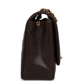 Chanel Vintage Medium Diana Flap Bag Brown Caviar Gold Hardware