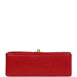 Chanel Vintage Small Diana Flap Bag Red Lambskin Gold Hardware