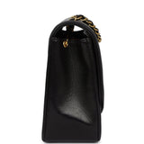 Chanel Vintage Small Diana Flap Bag Black Lambskin Gold Hardware