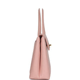 Chanel Vintage Large Kelly Pink Lambskin Gold Hardware