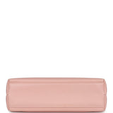 Chanel Vintage Large Kelly Pink Lambskin Gold Hardware