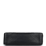 Chanel Vintage XL Jumbo Maxi Flap Bag Black Lambskin Gold Hardware