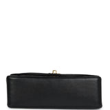 Chanel Vintage Small Diana Flap Bag Black Lambskin Gold Hardware
