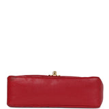 Chanel Vintage Small Diana Flap Bag Red Caviar Gold Hardware