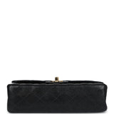 Chanel Vintage Small Classic Double Flap Black Caviar Gold Hardware