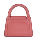 Chanel Vintage Large Kelly Pink Lambskin Gold Hardware