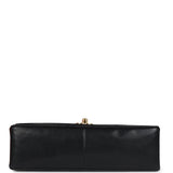 Chanel Vintage Medium Diana Flap Bag Black Lambskin Gold Hardware