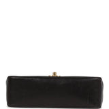 Chanel Vintage Small Diana Flap Bag Black Lambskin Gold Hardware