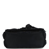 Chanel Vintage Mini Bow Shoulder Bag Black Satin Gold Hardware