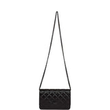 Chanel Reissue Wallet On Chain WOC So Black Aged Calfskin Black Hardware
