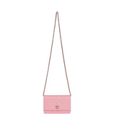 Chanel Wallet On Chain WOC Pink Caviar Gold Hardware