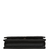 Chanel Wallet On Chain WOC Black Caviar Gold Hardware