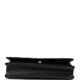 Chanel Wallet On Chain WOC Black Caviar Gold Hardware