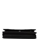 Chanel Wallet On Chain WOC Black Caviar Silver Hardware