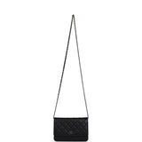 Chanel Wallet On Chain WOC Black Caviar Silver Hardware