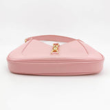 Gucci Jackie 1961 Small Leather Bag with Adjustable Strap Size Pink