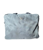 Prada Black Nylon Horizontal Tote