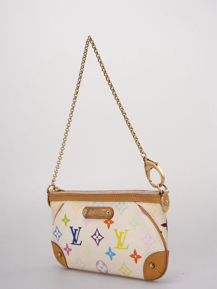 Louis Vuitton  Multicolor 2011 Pochette Milla MM Clutch