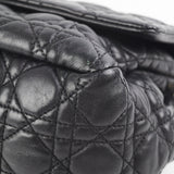 Dior Cannage Lock Bag Black