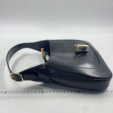 Gucci Jackie 1961 Black Leather Bag with Adjustable Strap Giftable Condition