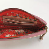 Gucci Pink Teal Mini Metallic Laminated Trapuntata Leather Horsebit Clutch Pouch