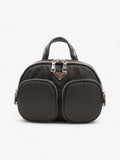Prada Triangle Backpack Khaki Re Nylon