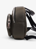 Prada Triangle Backpack Khaki Re Nylon