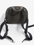Prada Triangle Backpack Khaki Re Nylon